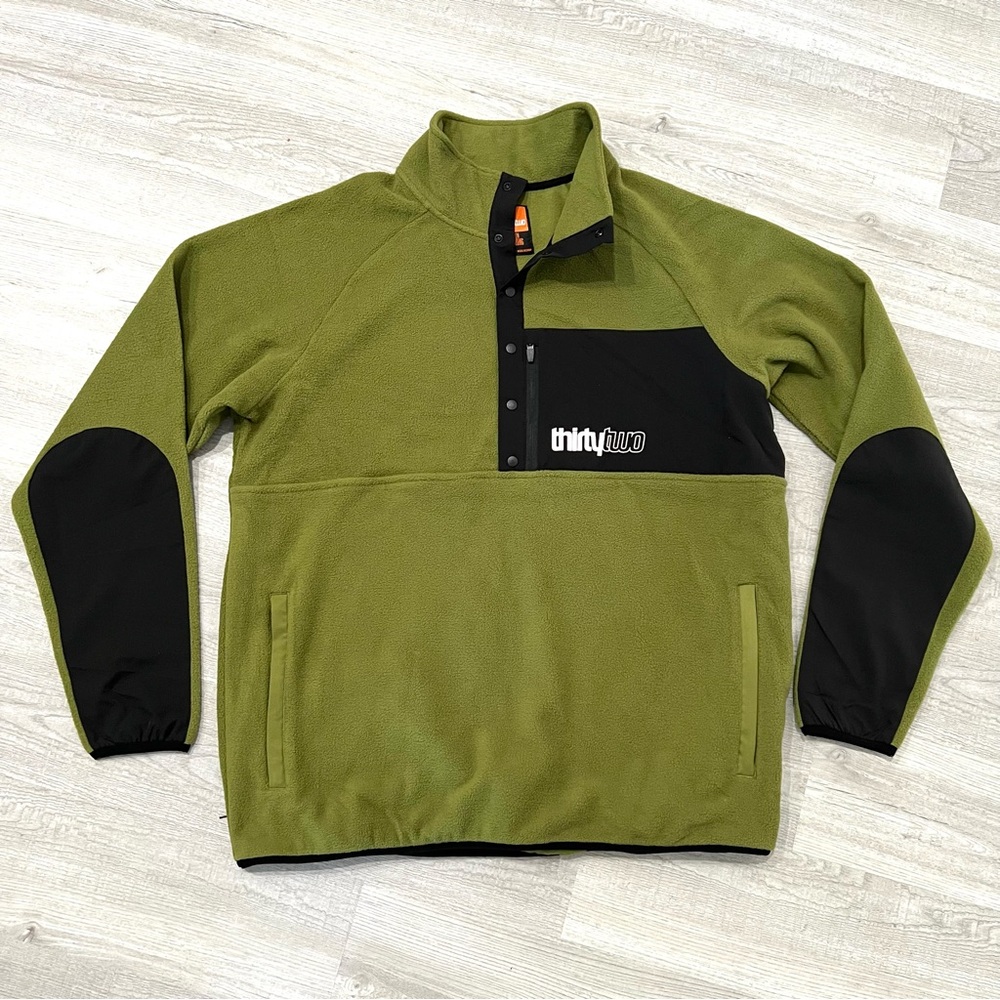 ThirtyTwo Rest Stop Anorak Size XL Green